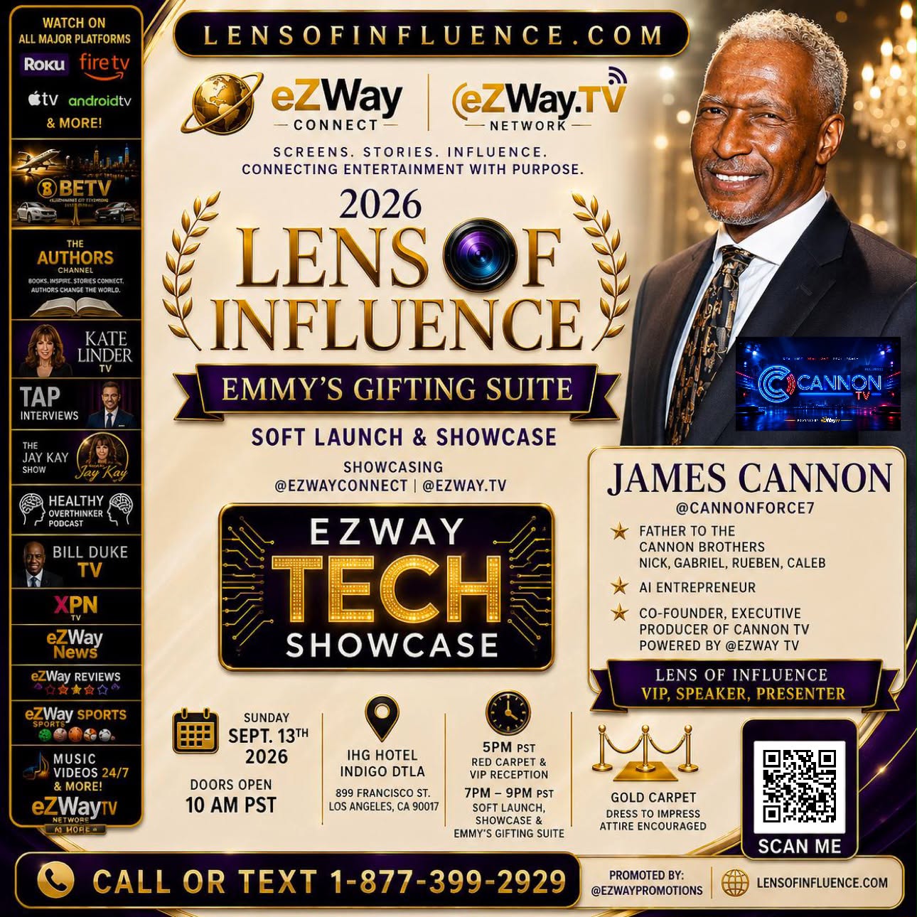 James Cannon speaker and presenter flyer
