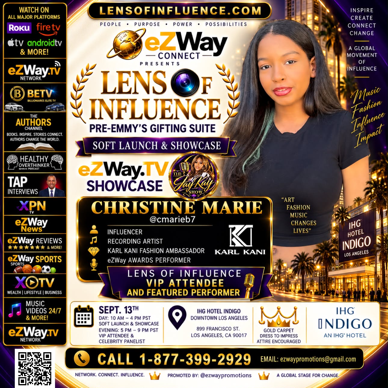 Christine Marie performer flyer