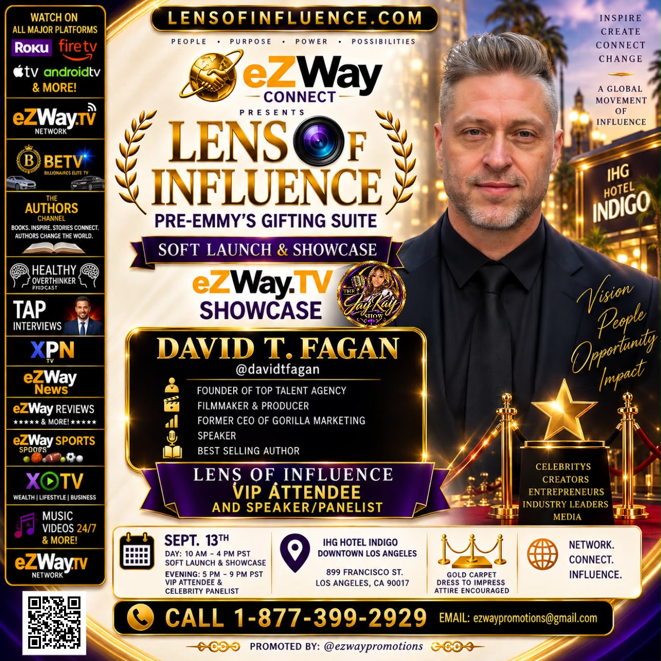 David T. Fagan speaker and panelist flyer