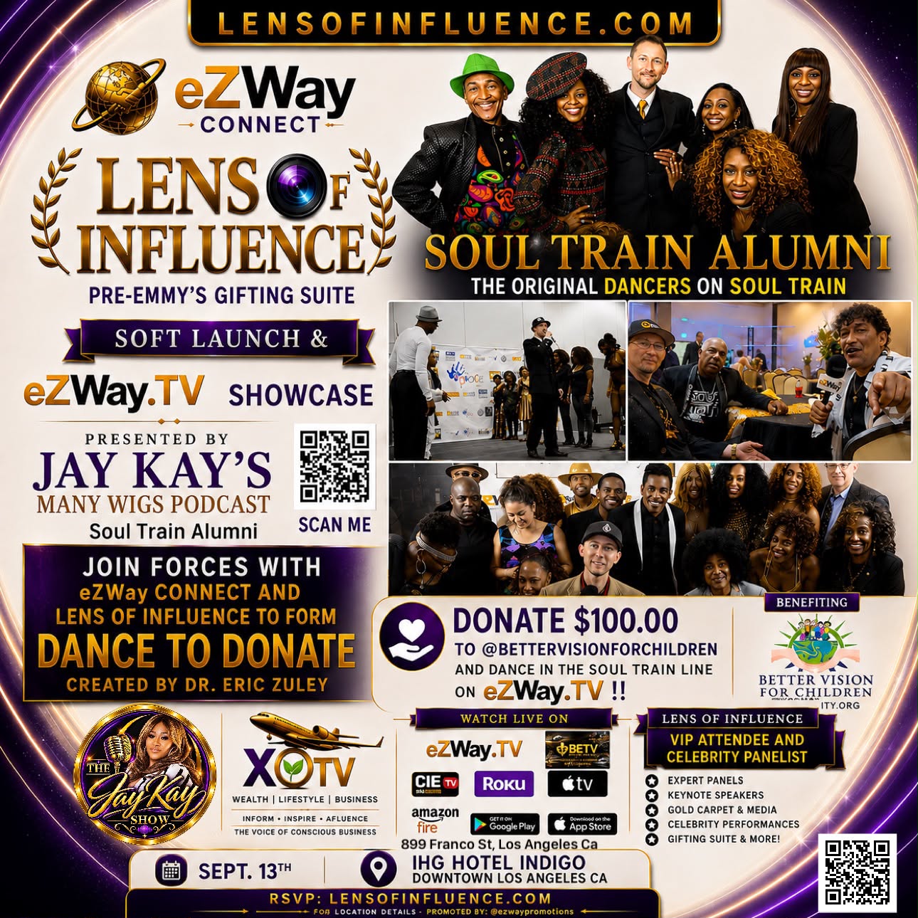 Soul Train Alumni performer flyer