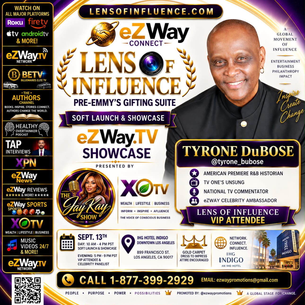Tyrone DuBose Courageous Woman Magazine panelist flyer